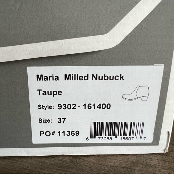 Dansko Maria Waterproof Taupe Leather Ankle Boots NIB – Women’s Size 37 / 6.5-7 - Picture 2 of 11